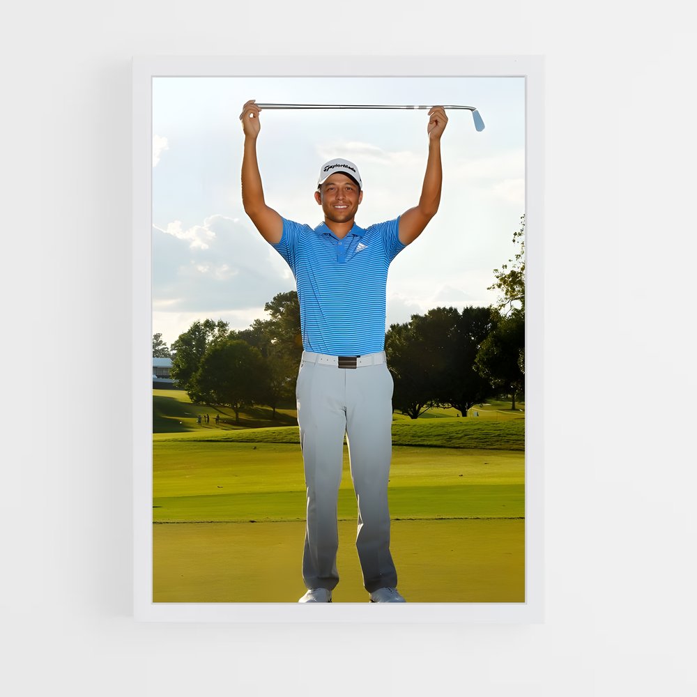 Poster Xander de schauffele – affiche Golf (vue 3)